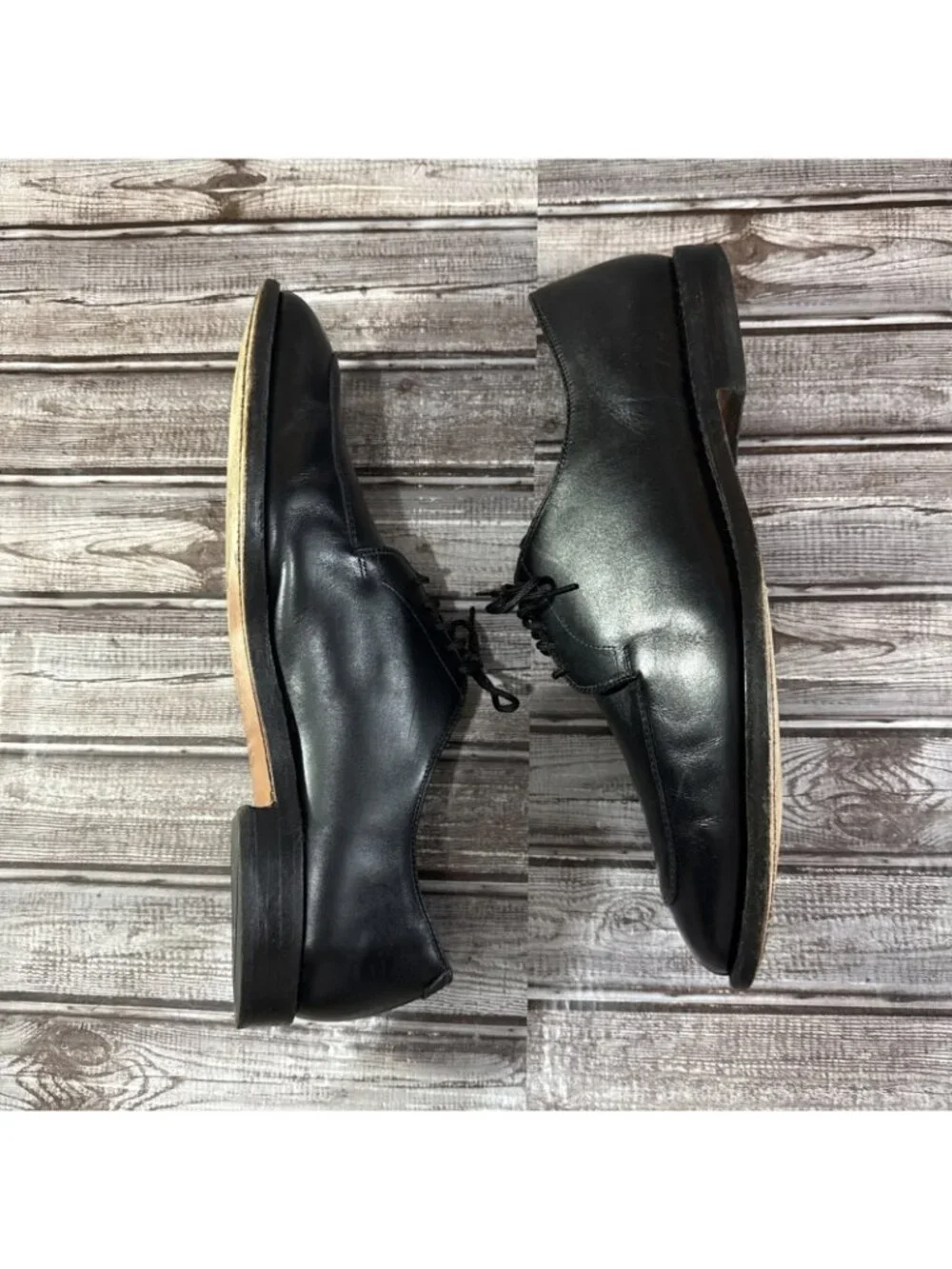 Allen Edmonds Kenilworth Leather Plain Split Toe Dress Shoes Size 13 E Made USA